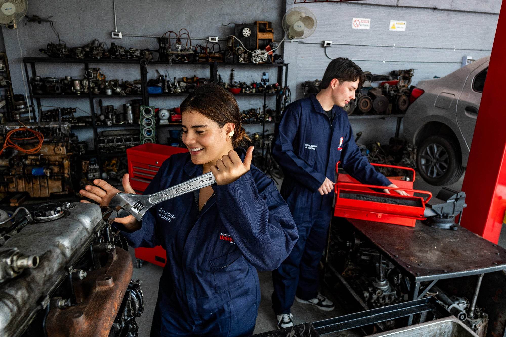 Taller de mecánica automotriz técnico laboral Villavicencio